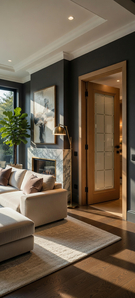  Межкомнатная дверь с эко шпоном ПСЦ-35 Дуб золотистый