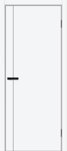   Межкомнатная дверь ПЭТ Браво-0.10 П White Silk