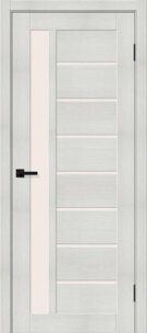 Межкомнатная дверь с эко шпоном Браво-27 MF | Bianco Veralinga