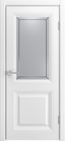  Межкомнатная дверь окрашенная Олимпия ПО белая