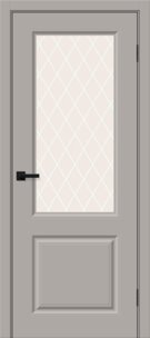 Межкомнатная дверь виниил Скинни-13 Grey Pro