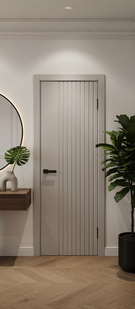   Межкомнатная дверь винил Граффити-32 Grey Pro