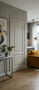  Межкомнатная дверь ПЭТ Неоклассик-32 Cream Silk