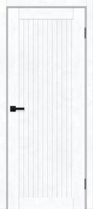 Межкомнатная дверь экошпон Браво-50 Snow Art