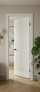  Межкомнатная дверь ПЭТ Браво-40 White Silk