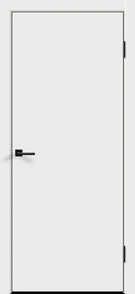 Межкомнатная дверь окрашенная Флэт-40 Белый