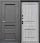 Входная дверь Термо 3К Аляска сосна белая