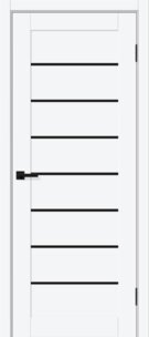 Межкомнатная дверь ПЭТ Браво-22 BS White Silk