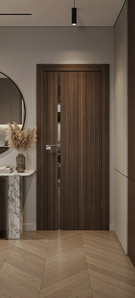   Межкомнатная дверь с эко шпоном P-22 Эвкалипт африканский