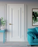  Межкомнатная дверь окрашенная Диана-1 ПГ белая