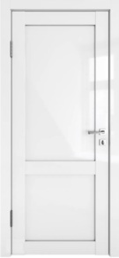 Межкомнатная дверь глянцевая DG-OPTIMA белый люкс
