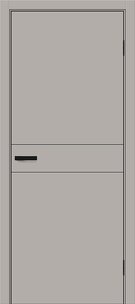 Межкомнатная дверь ПЭТ Браво-0.24 П Grey Silk