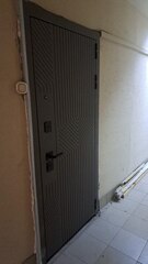  Входная дверь Нанорельеф 024 Зеркало Макси белый