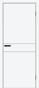  Межкомнатная дверь ПЭТ Браво-0.24 П White Silk