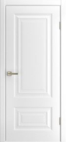 Межкомнатная дверь окрашенная Ларго-2 ПГ белая