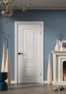 Межкомнатная дверь окрашенная Имадж белый