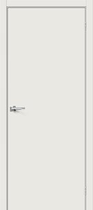 Межкомнатная дверь ламинированная Гост белая