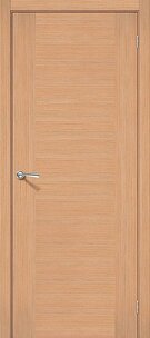Межкомнатная дверь шпонированная Рондо ПГ Дуб