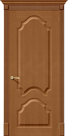 Межкомнатная дверь шпонированная Афина ПГ орех файн-лайн