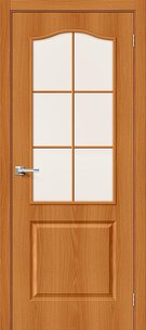 Межкомнатная дверь ламинированная Палитра ПО миланский орех