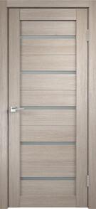 Межкомнатная дверь с эко шпоном Duplex Cappuccino