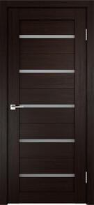 Межкомнатная дверь с эко шпоном Duplex Wenge