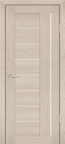 Межкомнатная дверь с эко шпона PS-17 Каппучино мелинга