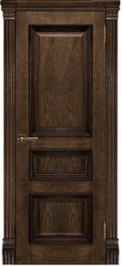 Межкомнатная дверь шпонированная Барселона ПГ бренди