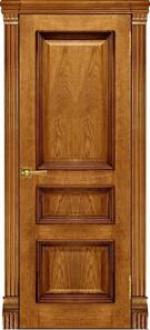 Межкомнатная дверь шпонированная Барселона ПГ антико