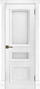 Межкомнатная шпонированная дверь Барселона ПО перла