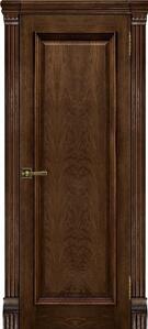Межкомнатная дверь шпонированная Тоскана ПГ бренди