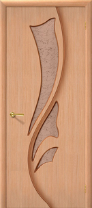 Межкомнатная дверь шпонированная Эксклюзив ПО дуб файн-лайн