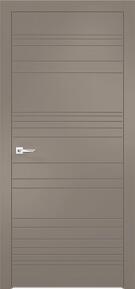 Межкомнатная дверь эмалитовая Севилья-20 софт мокко
