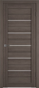    Межкомнатная дверь экошпон Atum 5 Grey