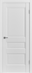 Межкомнатная дверь с эко шпоном ПГ Emalex 3 | Emalex Ice