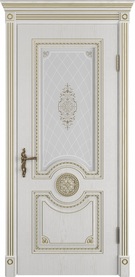 Межкомнатная дверь с эко шпоном Greta ПО | Bianco Classic