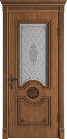 Межкомнатная дверь с эко шпоном Greta ПО | Honey Classic