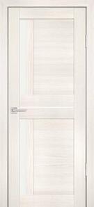 Межкомнатная дверь с эко шпона PS-19 Эшвайт мелинга
