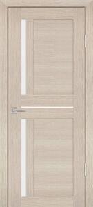 Межкомнатная дверь с эко шпона PS-19 Каппучино мелинга
