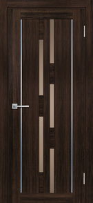 Межкомнатная дверь с эко шпона PSL-33 Сан-ремо шоколад