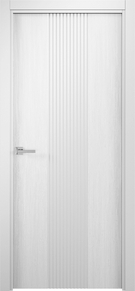 Дверь с ПВХ-пленкой Рейн ПГ белый