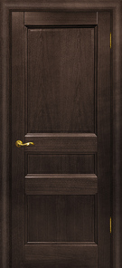   Межкомнатная дверь шпонированная Вайт-02 ПГ Дуб патинированный