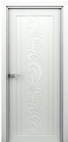 Дверь с ПВХ-пленкой Весна ПГ белый