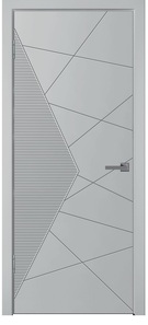 Межкомнатная дверь окрашенная Синди-2 серая