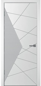 Межкомнатная дверь окрашенная Синди-2 белая