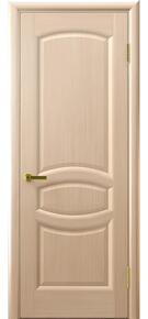 Межкомнатная дверь шпонированная Анастасия ПГ беленый дуб
