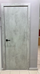 Межкомнатная дверь эмалитовая Севилья-32 бетон светлый