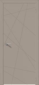 Межкомнатная дверь эмалитовая Севилья-26 софт мокко