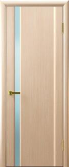 Межкомнатная дверь шпонированная Синай-1 ПО беленый дуб