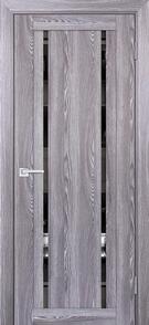 Межкомнатная дверь с эко шпоном PSK-9 ривьера грей